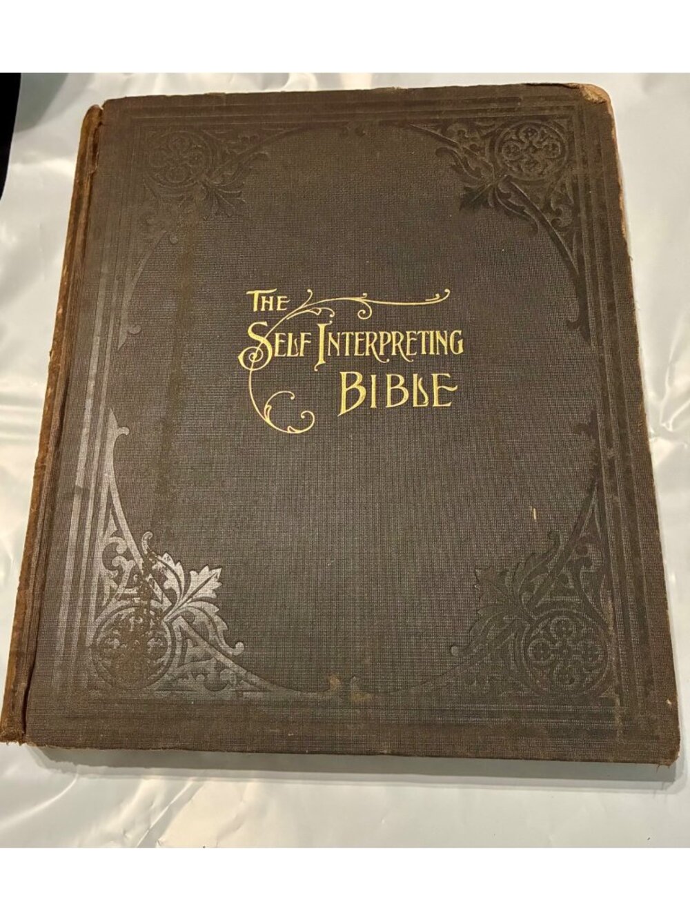 1905 Self-Interpreting Bible Vol IV New Testament Illustrated Thompson Hardcover